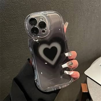 iPhone15 / black 【dress HEART 】 Sabrina Carpenter Dress Lace Lace Ruched Rhinestone Heart